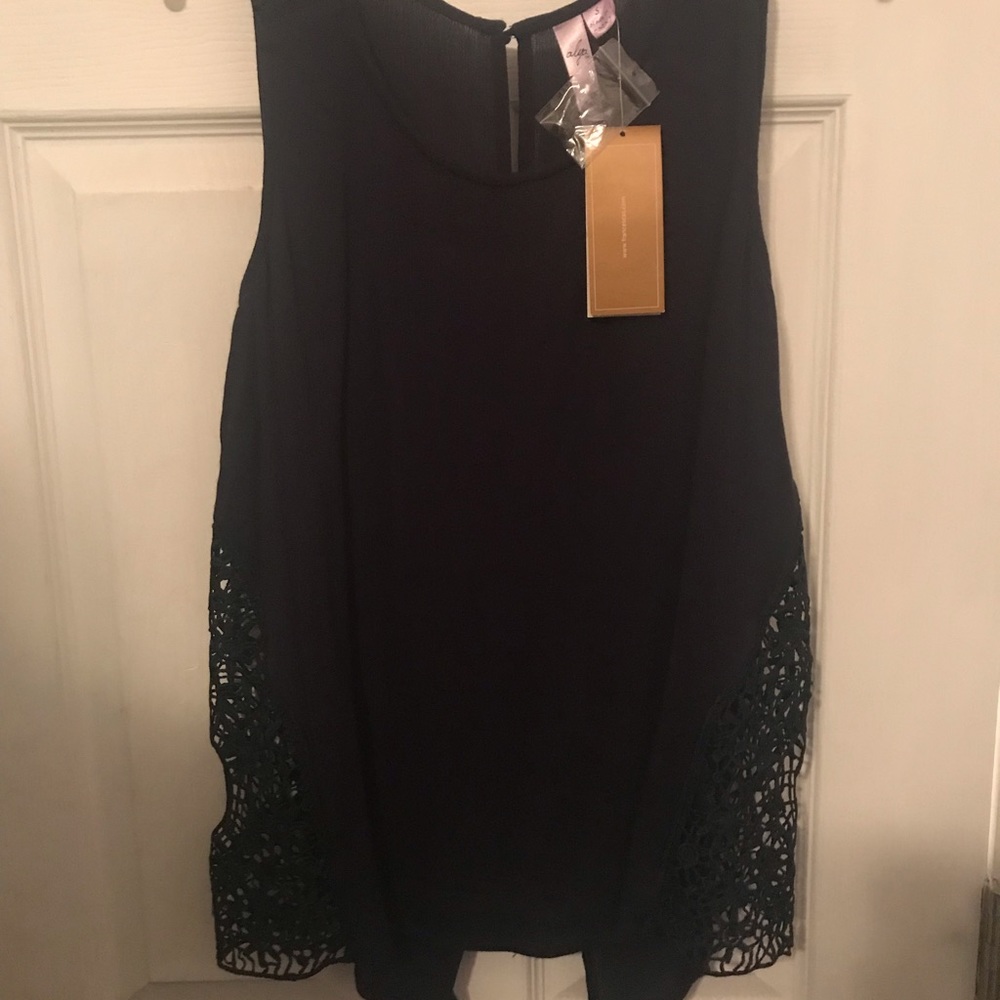 Navy Blue Tank Top